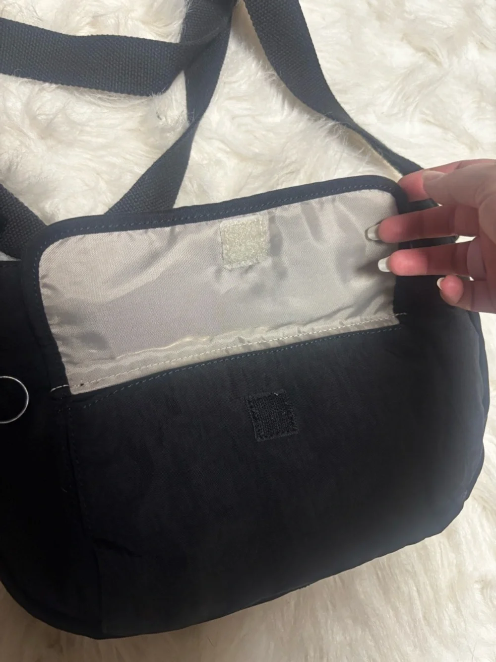 Kipling Black Cross Body Purse Bag
